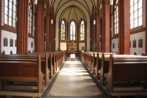 Kirche, Fürstenwalde, Neugotik, Innenraum