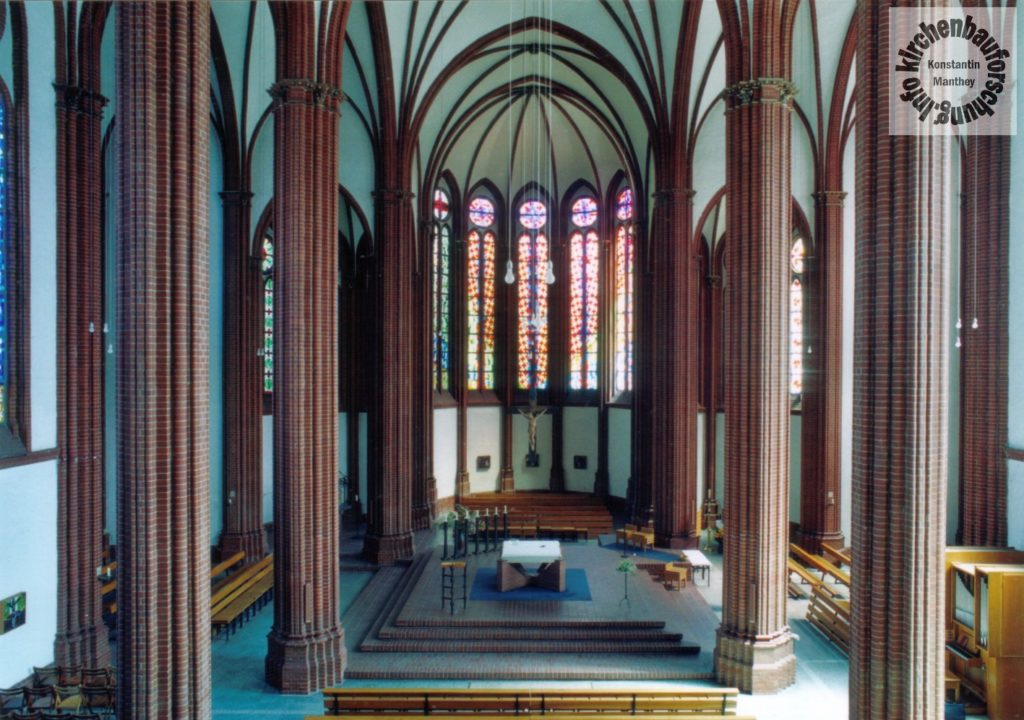 Heilig Kreuz Frankfurt, Oder, Seibertz, Kirchenbauforschung, gestern und heute