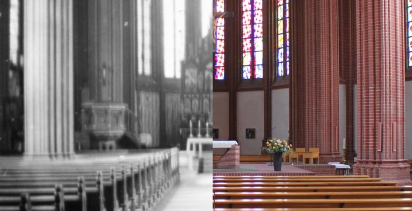Heilig Kreuz Frankfurt, Oder, Seibertz, Kirchenbauforschung, gestern und heute