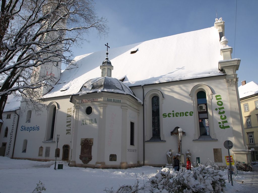 St. Andrä, Graz, die Fenster (Kalender 18) - kirchenbauforschung.info